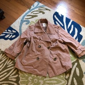 Button in the front jacket